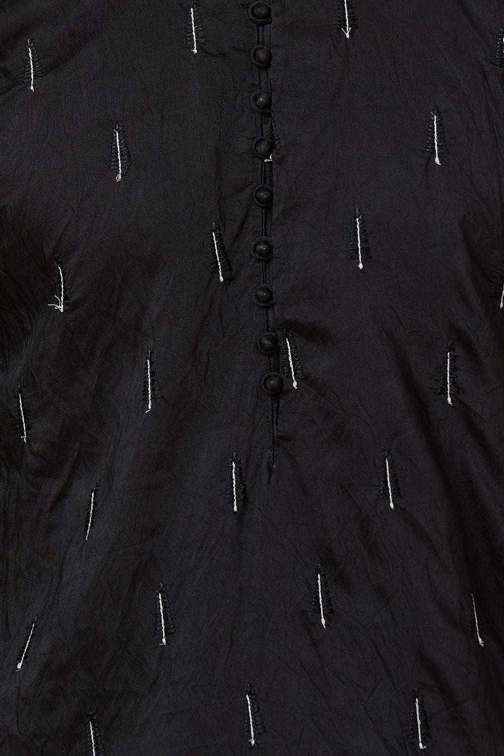 Kurta Black with Drops Embroidery work