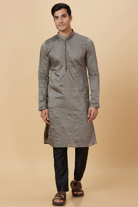 Kurta Fossil Arrow Embroidery